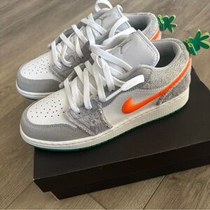 Nike Gray and Orange Sneakers